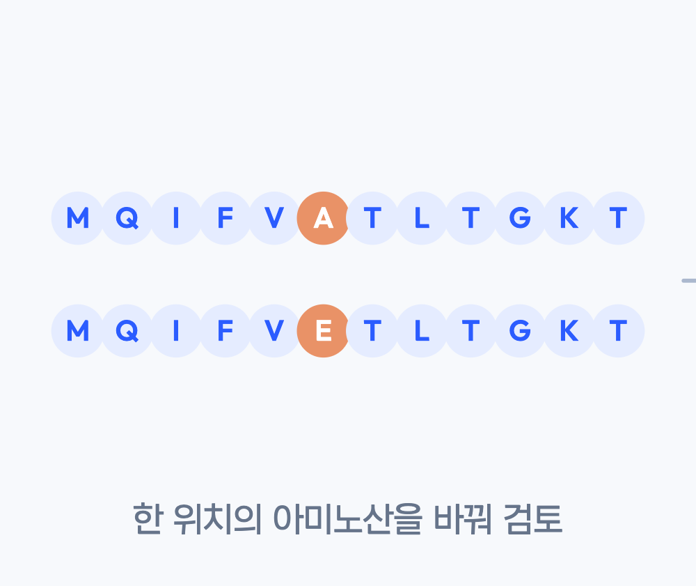 변이 후보 지정 설명용 분자 그림